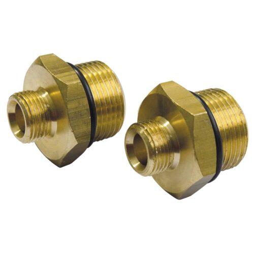Carbonit VARIO Anschluß Doppelnippel 3/8“ (1 Paar)